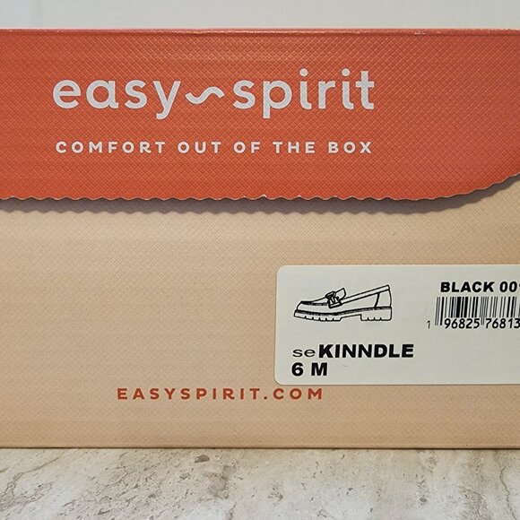 Easy Spirit Womens Eflex Kinn Black Patent Leather 6M - A015 - Picture 9 of 10